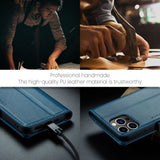 CaseMe iPhone 13 Pro Etui 023 Series Blå