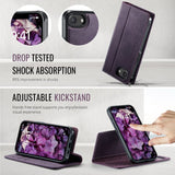 CaseMe iPhone 16e/iPhone 17e Etui C49 Series Lilla