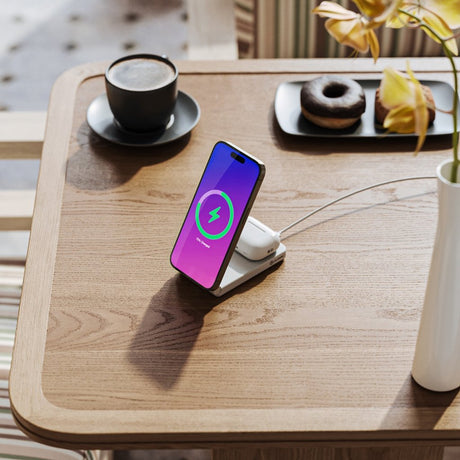 Alogic Trådløs oplader Yoga 3-in-1 Hvid
