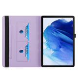 Samsung Galaxy Tab S12 Plus Etui 360 Grader Vridbar Lilla