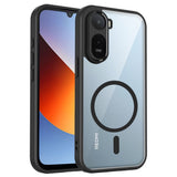 Xiaomi Redmi A7 Pro Cover Klar Bagside MagSafe Sort