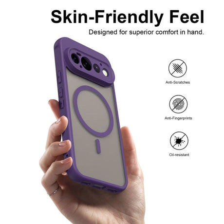 Google Pixel 11 Pro Cover Frostad MagSafe Lilla