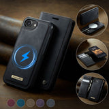 CaseMe iPhone 16e/iPhone 17e Etui C49 Series Sort