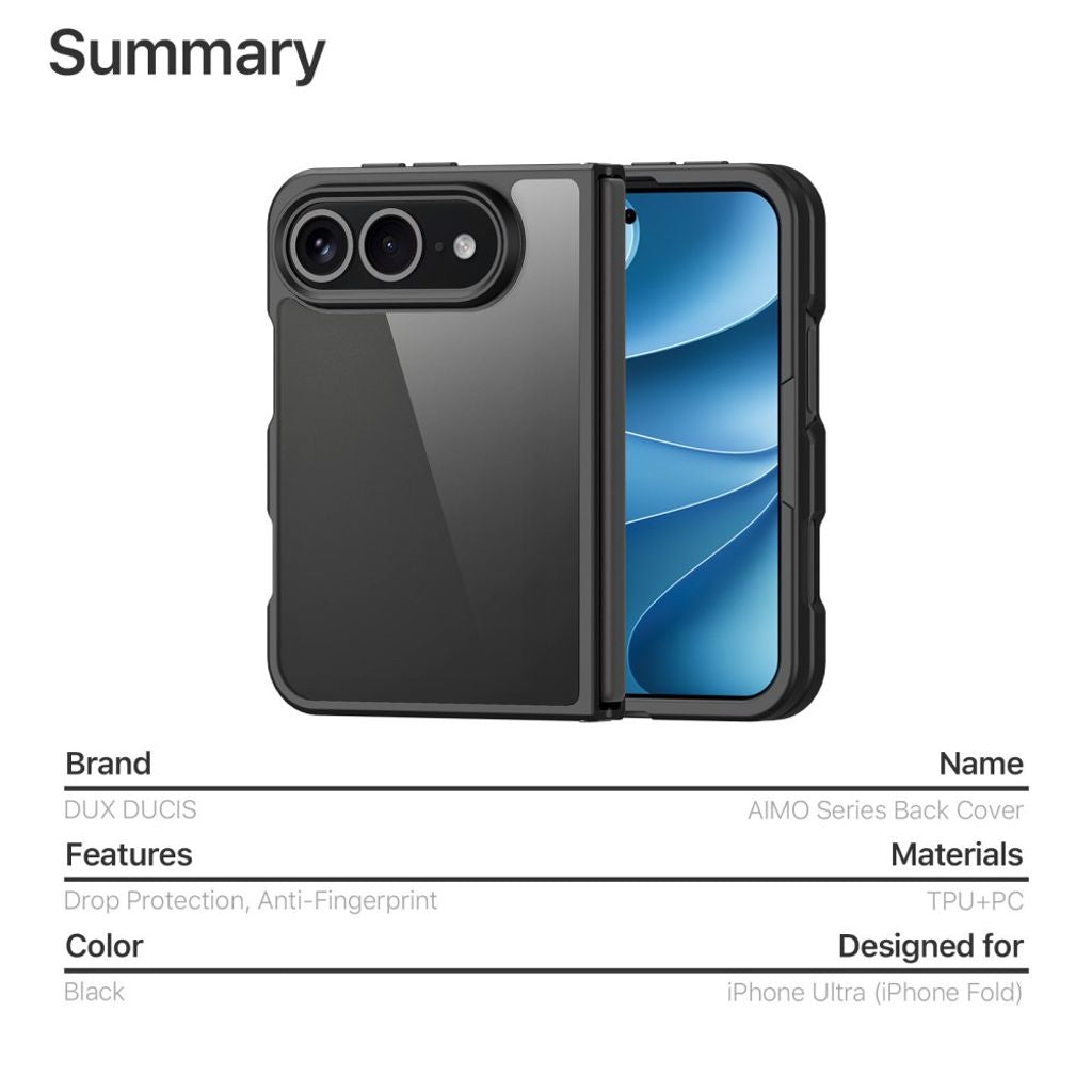 Dux Ducis iPhone Duo Cover Aimo Series Sort