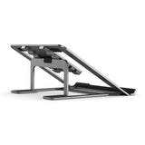 ALOGIC Metro Justerbar & Bærbar Folde Notebook Stand Rumgrå