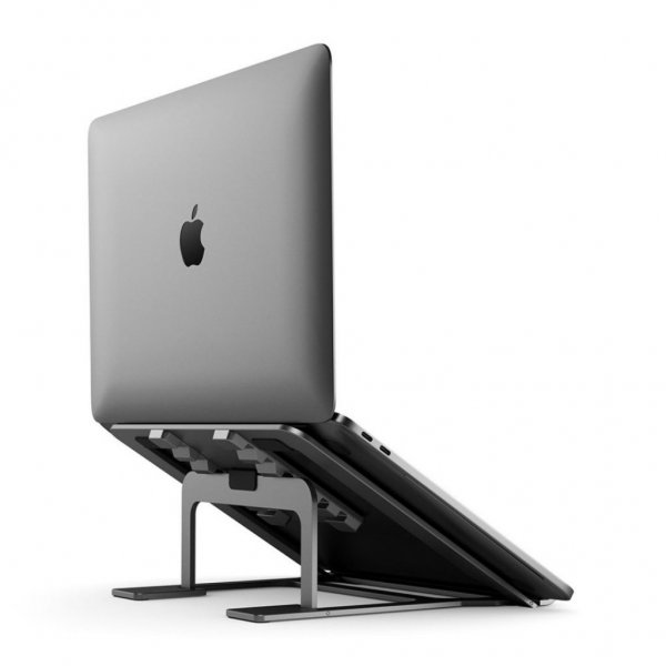ALOGIC Metro Justerbar & Bærbar Folde Notebook Stand Rumgrå