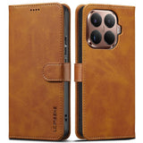 Lc.Imeeke Xiaomi 17T Etui med Kortholder Stativfunktion Lysebrun