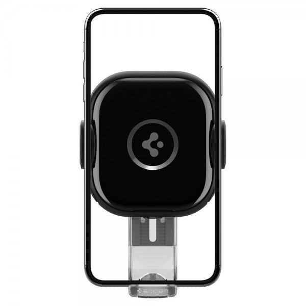 Spigen Bilholder OneTap Pro Dashboard Mount Oplader 15W Sort