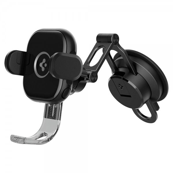 Spigen Bilholder OneTap Pro Dashboard Mount Oplader 15W Sort