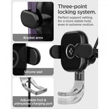 Spigen Bilholder OneTap Pro Dashboard Mount Oplader 15W Sort