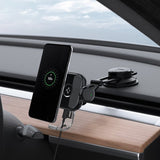 Spigen Bilholder OneTap Pro Dashboard Mount Oplader 15W Sort