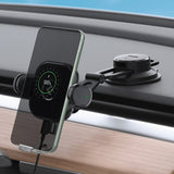 Spigen Bilholder OneTap Pro Dashboard Mount Oplader 15W Sort