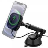 Spigen Bilholder OneTap Magnetic Car Mount Dashboard Trådløs Opladning Sort