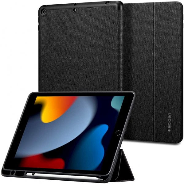 Spigen iPad 10.2 Etui Urban Fit Sort
