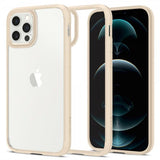 Spigen iPhone 12/iPhone 12 Pro Cover Ultra Hybrid Sand Beige