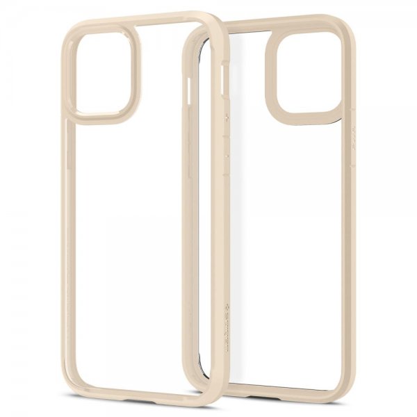 Spigen iPhone 12/iPhone 12 Pro Cover Ultra Hybrid Sand Beige