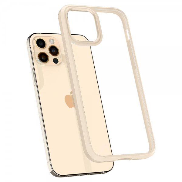 Spigen iPhone 12/iPhone 12 Pro Cover Ultra Hybrid Sand Beige