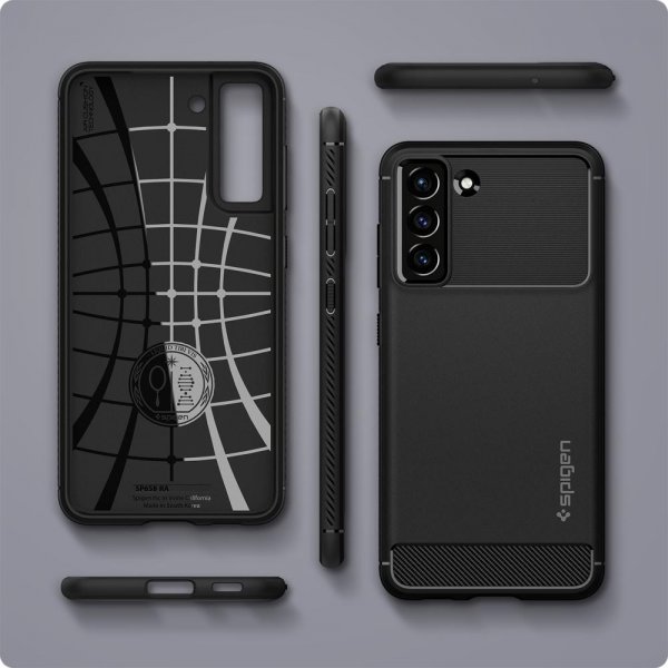 Spigen Samsung Galaxy S21 FE Cover Rugged Armor Mat Sort