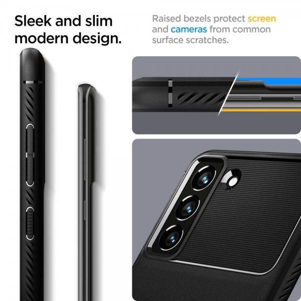 Spigen Samsung Galaxy S21 FE Cover Rugged Armor Mat Sort