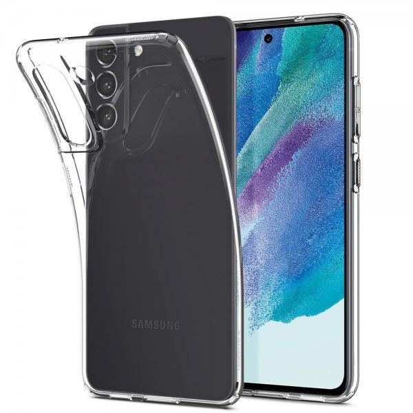 Spigen Samsung Galaxy S21 FE Cover Liquid Crystal Crystal Clear