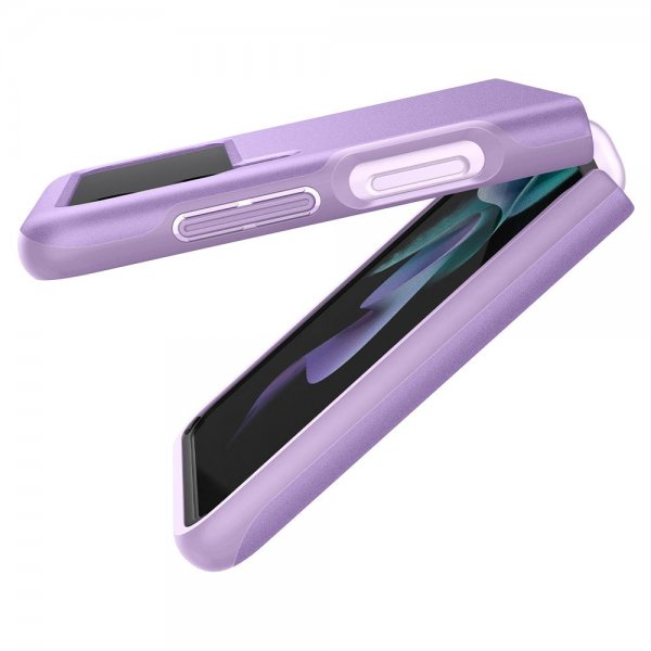 Spigen Samsung Galaxy Z Flip 3 Cover Thin Fit Shiny Lavender
