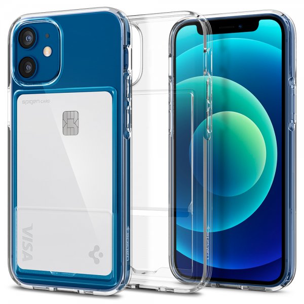 Spigen iPhone 13 Cover Crystal Slot Crystal Clear