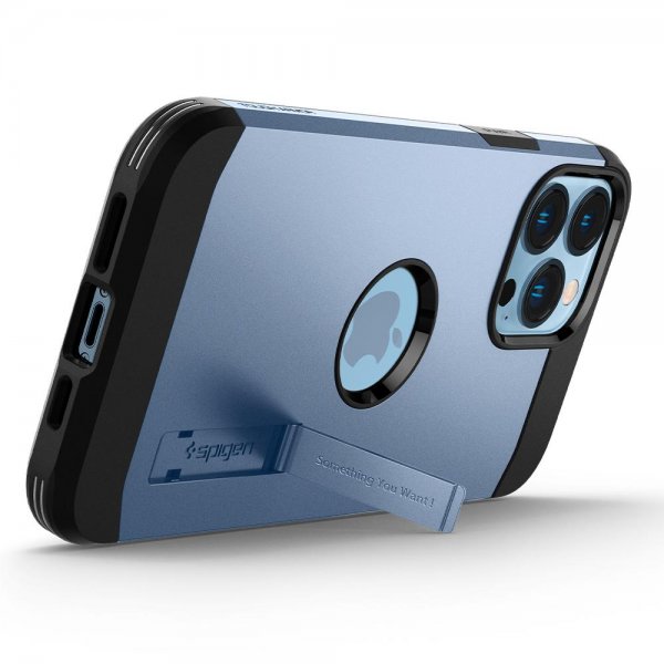Spigen iPhone 13 Pro Max Cover Tough Armor Sierra Blue