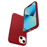 Spigen iPhone 13 Cover Silicone Fit Rød