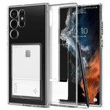 Spigen Samsung Galaxy S22 Ultra Cover Crystal Slot Krystalklar