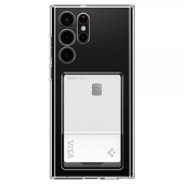 Spigen Samsung Galaxy S22 Ultra Cover Crystal Slot Krystalklar