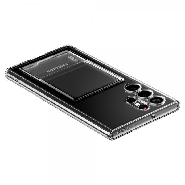 Spigen Samsung Galaxy S22 Ultra Cover Crystal Slot Krystalklar