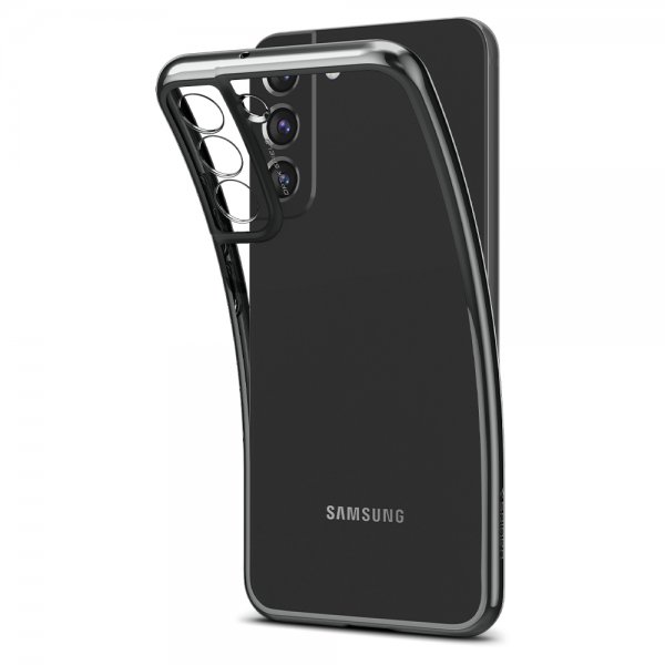 Spigen Samsung Galaxy S22 Plus Cover Optik Crystal Chrome Gray
