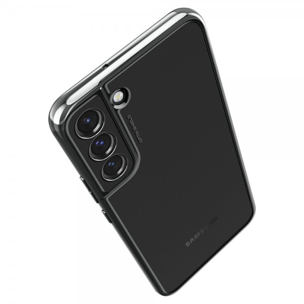 Spigen Samsung Galaxy S22 Plus Cover Optik Crystal Chrome Gray