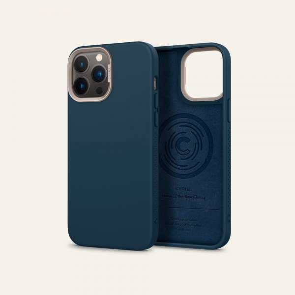 Cyrill iPhone 13 Pro Max Cover Color Brick Mag Deep Sea