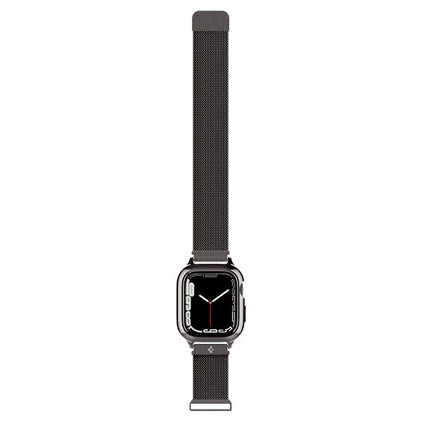 Spigen Apple Watch 40mm Skal med Armbånd Metal Fit Pro Graphite