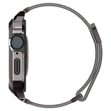 Spigen Apple Watch 40mm Skal med Armbånd Metal Fit Pro Graphite