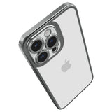 Spigen iPhone 14 Pro Max Cover Optik Crystal Chrome Gray