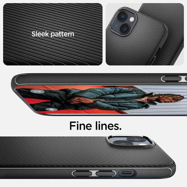 Spigen iPhone 14 Plus Cover Mag Armor MagFit Mat Sort