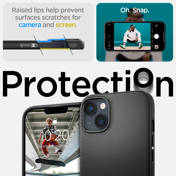 Spigen iPhone 14 Plus Cover Mag Armor MagFit Mat Sort