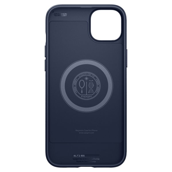 Spigen iPhone 14 Plus Cover Mag Armor MagFit Navy Blue