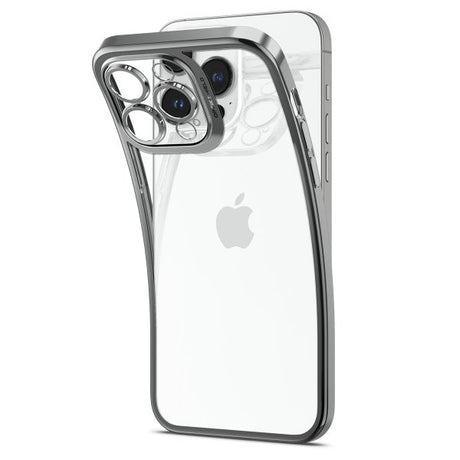 Spigen iPhone 14 Pro Cover Optik Crystal Chrome Gray
