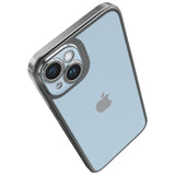 Spigen iPhone 14 Cover Optik Crystal Chrome Gray