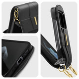 Spigen Samsung Galaxy Z Flip 4 Cover Lienar Calin Sort