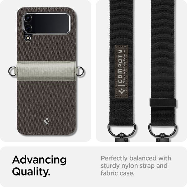 Spigen Samsung Galaxy Z Flip 4 Cover Compoty Tan