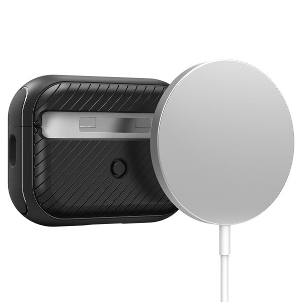 Spigen AirPods Pro 2 Cover Mag Armor MagFit Mat Sort