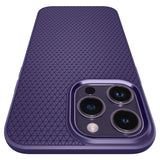 Spigen iPhone 14 Pro Max Cover Liquid Air Deep Purple