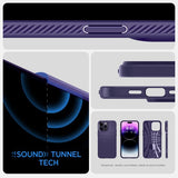 Spigen iPhone 14 Pro Max Cover Liquid Air Deep Purple