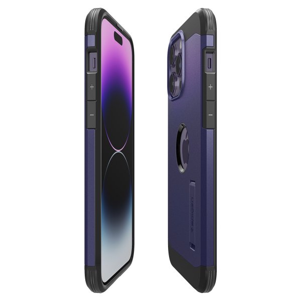 Spigen iPhone 14 Pro Max Cover Tough Armor MagFit Deep Purple