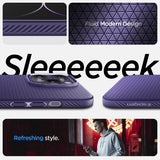 Spigen iPhone 14 Pro Cover Liquid Air Deep Purple