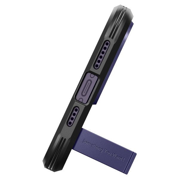 Spigen iPhone 14 Pro Cover Tough Armor MagFit Deep Purple